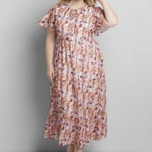 Lane Bryant Floral Maxi Dress